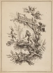 Planche 12, de "Suite de Douze Pêcheurs et Chasseurs"