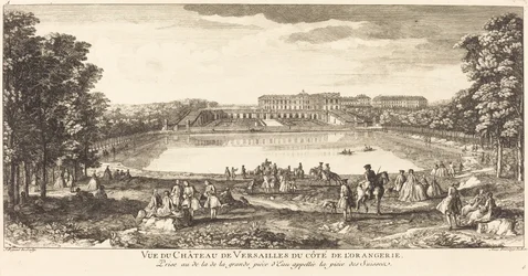 Vue du Château de Versailles du côté de l