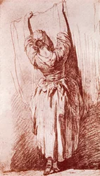 Accrocher le linge, 1913