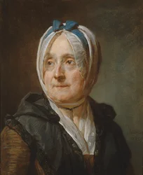 Portrait de Madame Chardin (1707-91) 1775