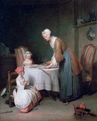 Dire la grâce, 1744