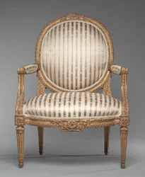 Fauteuil, vers 1765 (bois sculpté et doré)