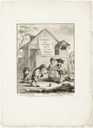 Horse Shoes, tiré de The Games of the Urchins of Paris (Les jeux des oursins de Paris)
