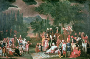 Une partie de chasse turque avec le sultan Ahmed III