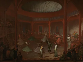 Derviches tourneurs, vers 1730