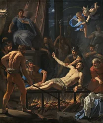 Le Martyre de Saint Laurent, vers 1660