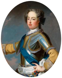 Portrait du roi Louis XV 1710-1774, années 1720