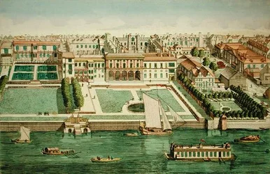 Vue de Somerset House depuis la rivière, de 