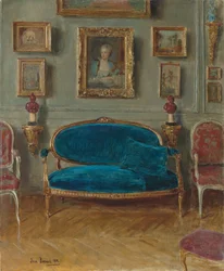 Le Canapé Bleu, 1912