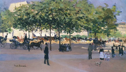 Promenade un dimanche après-midi, Paris