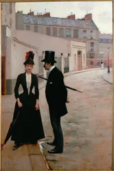 La proposition (huile sur toile)