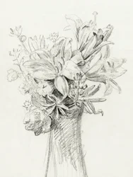 Des fleurs dans un vase