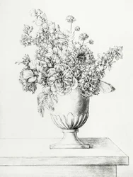 Des fleurs dans un vase