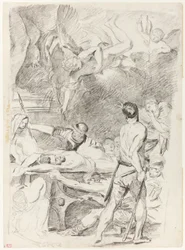 Martyr de Saints Processus et Martinien