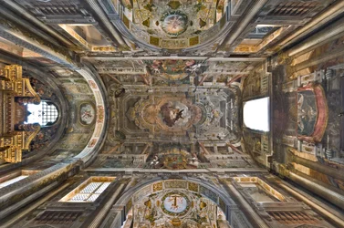 Apothéose de Saint François, Église de Saint François, Sassuolo, Italie