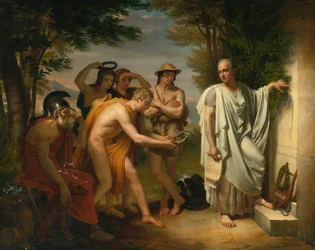 Horace sur la tombe de Virgile