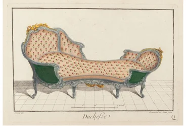 Duchesse. Nouvelle Iconologie Historique ou Attributs Hiéroglyphiques, vers 1768