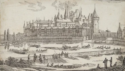 Château sur une rivière