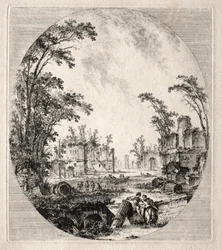 Partie de la vieille voie Appienne