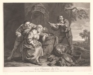Femme dormant près d