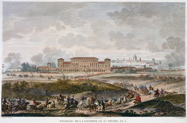 La Bataille de La Favorite, Italie, 25 Nivôse, An 5 janvier 1797