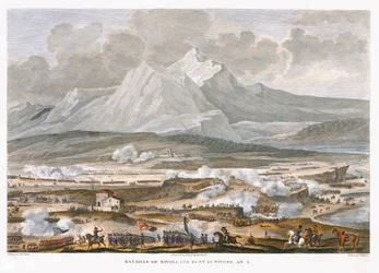 La bataille de Rivoli, 25 et 26 nivôse, an 5, janvier 1797