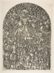 Christ monté sur un cheval blanc, de l