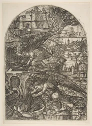 Satan enchaîné pour mille ans, de l