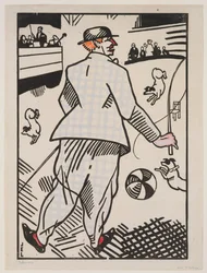 Clown avec chiens (Le Clown aux Chiens)