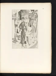 Homme et femme près d