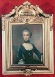 Marie-Josèphe de Bavière, seconde épouse de Joseph II (1741-90), empereur du Saint-Empire romain