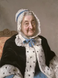 Portrait de Marthe Marie Tronchin, 1758-61