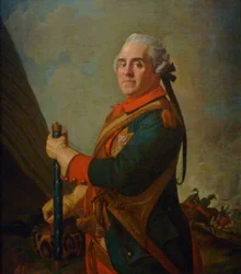 Portrait de Maurice de Saxe 1696-1750, Maréchal de France, 18e siècle
