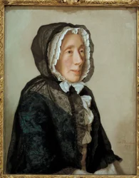 Portrait de Mme Tronchin Peinture de Jean Étienne Liotard