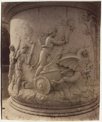 Versailles, Enlèvement de Proserpine par Pluton par Girardon, (detail)