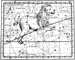 Constellation du Lion, 1775