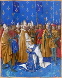 Couronnement de Charles VI le Bien-Aimé