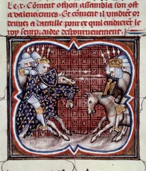 Guerre franco-anglaise (1202-1214) : la bataille de Bouvines le 27/07/1214 entre l