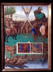 Le martyr de Saint André crucifié (Livre d