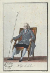 Justice de paix, gravé par Alix, d