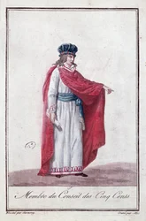 Membre du Conseil des Cinq-Cents pendant la période du Directoire, 1795-99