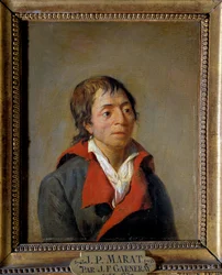 Portrait de Jean-Paul Marat (1743-1793), médecin, fondateur de L