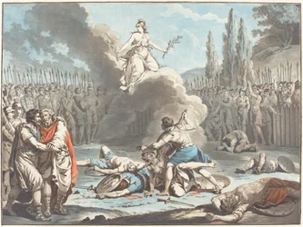 Le combat des Horaces et des Curiaces, 1783