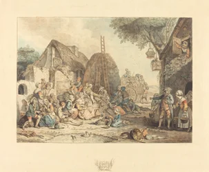 Le Déjeuner des moissonneurs, 1774