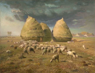 Meules de foin : Automne, vers 1874