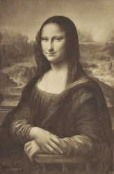 Dessin de la Joconde par Millet, 1854-55