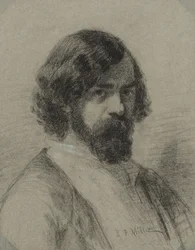 Portrait de Narcisse Virgile Diaz de la Peña, 1848