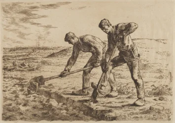 Les terrassiers, 1814-75