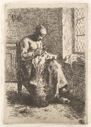 La Couturière, 1853