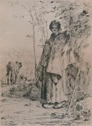 La bergère, 1862, 1946